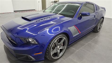 2014 Ford Mustang Roush Stage 3 Deep Impact Blue 4k Walkaround 13032z