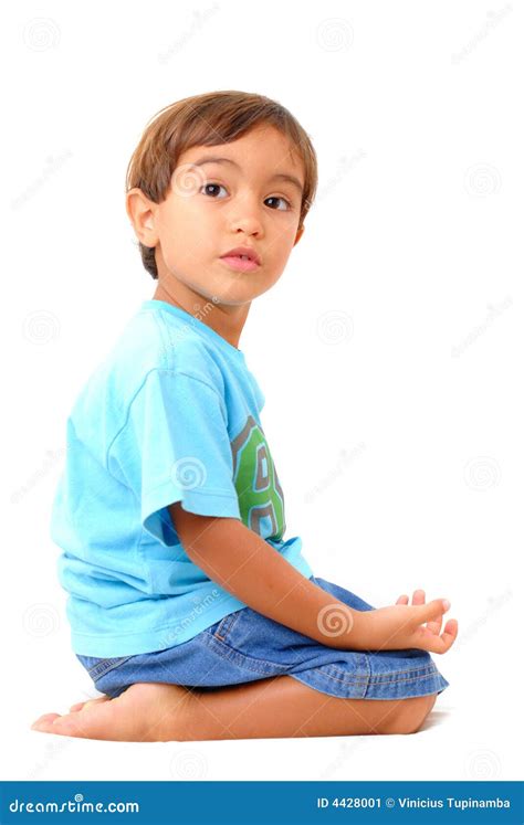 Kneeling Stock Image Image Of Young Portrait Kneeling 4428001