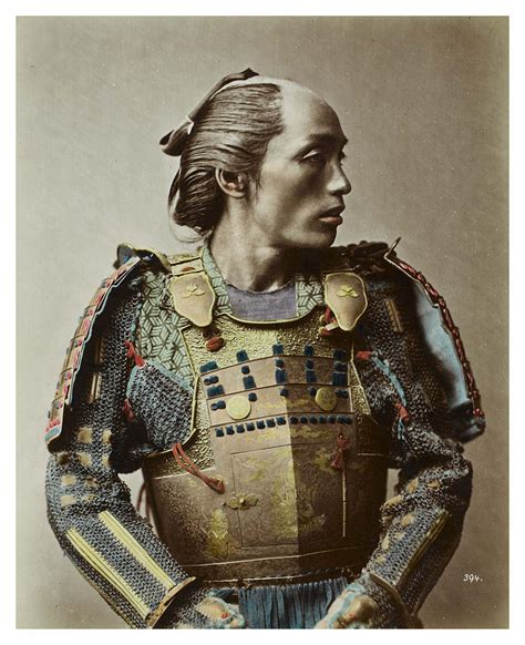 A Portrait Of A Japanese Soldier From The Waist Up Baron Raimund Von