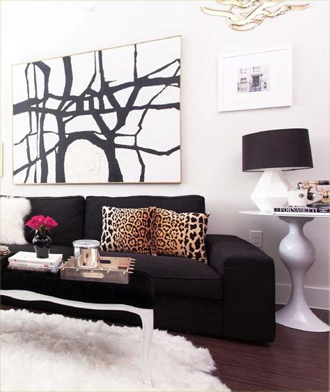 Living Room Ideas To Match Black Sofa Living Room Home Design Ideas