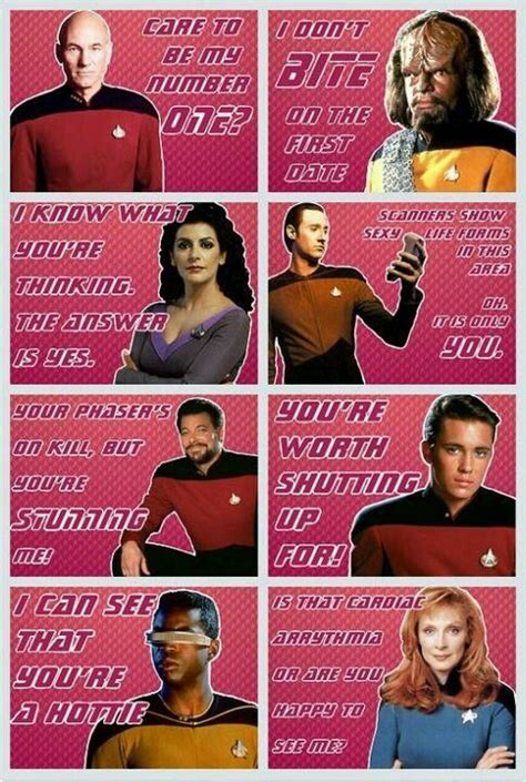 Star Trek Valentine Cards Valentines Day Geek Life My Funny Valentine