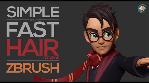 Simple And Fast Stylized Hair Creation In Zbrush Youtube