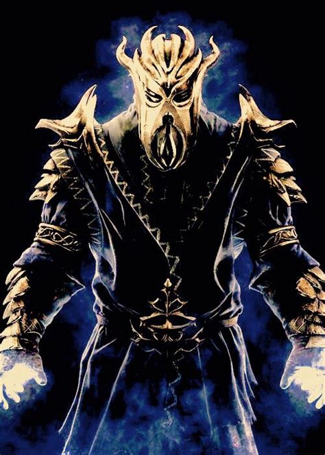 Miraak Elder Scrolls V Skyrim Skyrim Dragonborn Dlc Skyrim Art