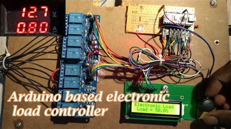 Arduino Based Electronic Load Controller Youtube