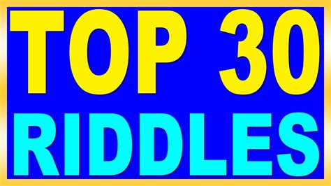 The dm will take an image or riddle to describe a path the adventurers must walk along a series of trigger plates. Top 30 Riddles with Answers for Kids | QPT - YouTube