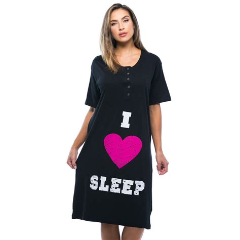 Just Love Just Love Short Sleeve Nightgown Sleep Dress For Women 4361