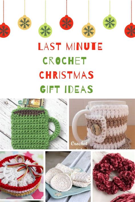 10 free last minute crochet patterns that make great christmas ts crochet christmas ts