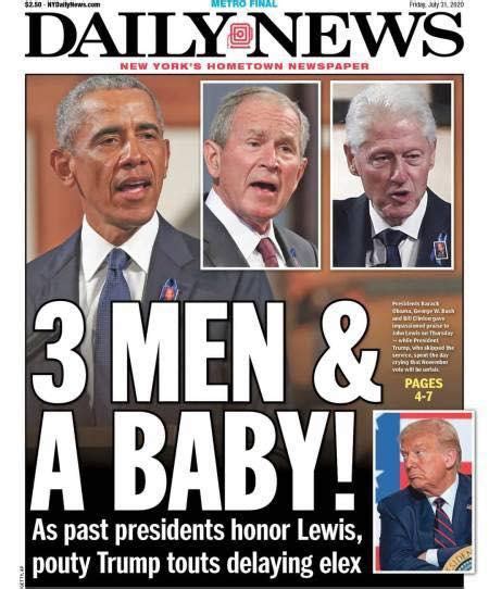 Tomorrows New York Daily News Cover Democratic Underground