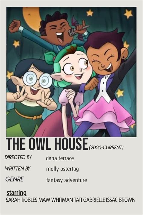 The Owl House Minimalist Poster Cartazes De Filmes Minimalistas