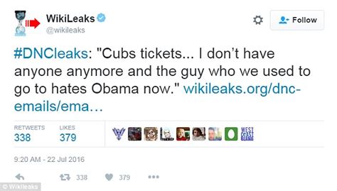Wikileaks Releases More Hacked Emails On Eve Of Hillary Clinton S Dnc