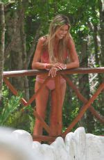 Christina Anstead In Bikini At A Natural Swimming Hole In Tulum