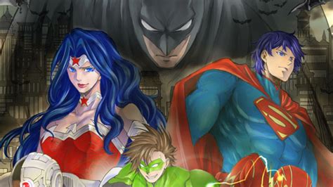 justice league s manga makeover looks surprisingly good