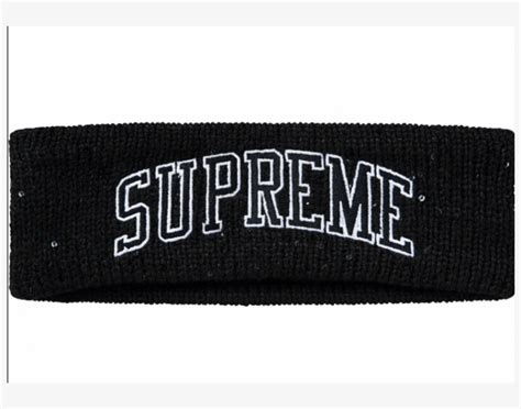 Supreme X New Era Big Logo Headband à¸žà¸£ à¸­à¸¡à¸ª à¸‡ Supreme X