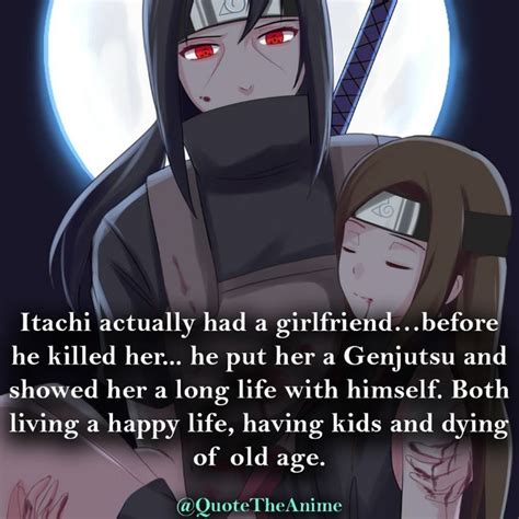 Itachi Had A Girlfriend Itachi Naruto Facts Itachi And Izumi