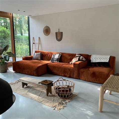 Dunbar corner sofa longchair right. Clay sofa met longchair Juke Copper - Fest Amsterdam ...