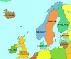 Map Of Northern Europe | Map of Northern Europe | My heritage& pride ...