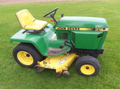 John Deere 318 Mower Ready For The Season Ronmowers