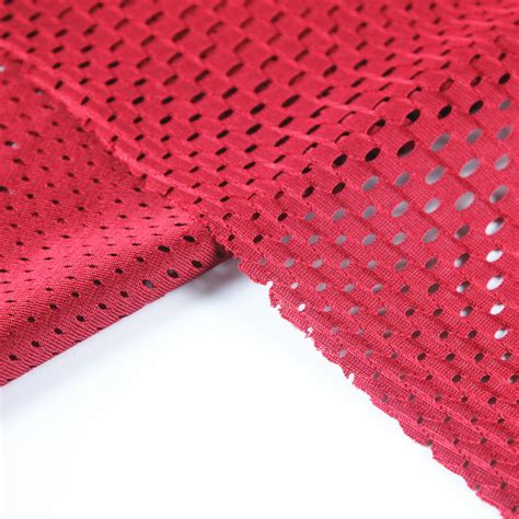 China New Delivery For Breathable Sport Fabric Bird Eyeeyelet Mesh