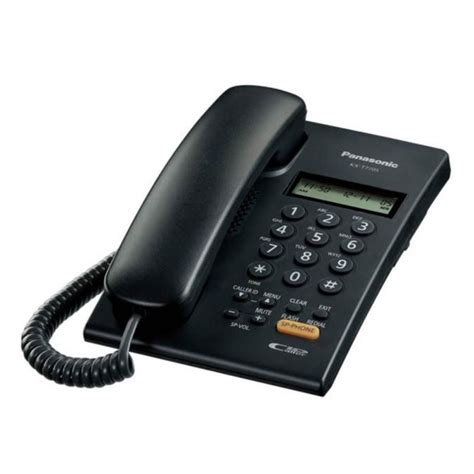 Panasonic Corded Phone Kx T7705 Black