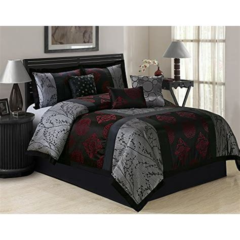 7 Piece Shangrula Big Square Patchwork Jacquard Clearance Bedding