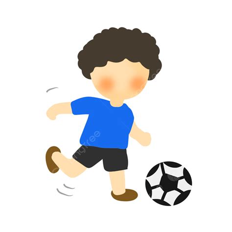 Playing Soccer Clipart Hd Png Children Boy Playing Soccer Boy Playing