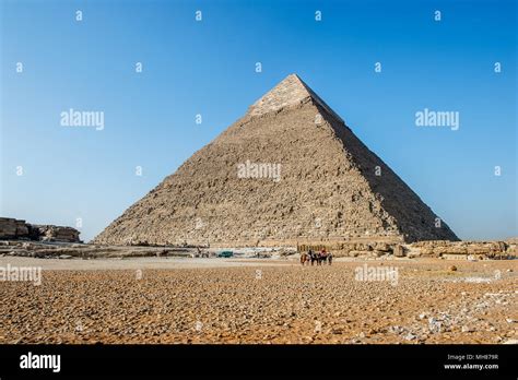 Pyramid Of Khafre Pyramid Of Chephren One Of The Ancient Egyptian