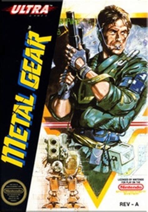 Snakes Revenge Metal Gear 2 Nintendo Nes Original Game For Sale
