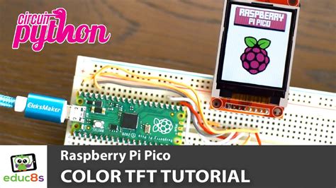 Raspberry Pi Pico St Display Tutorial Circuitpython Youtube