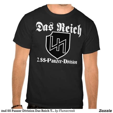 Nd Ss Panzer Division Das Reich T Shirt Things To Wear Pinterest