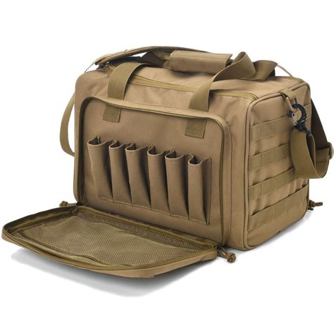 Tactical Gun Range Bag Deluxe Pistol Shooting Range Duffle Bags Buy