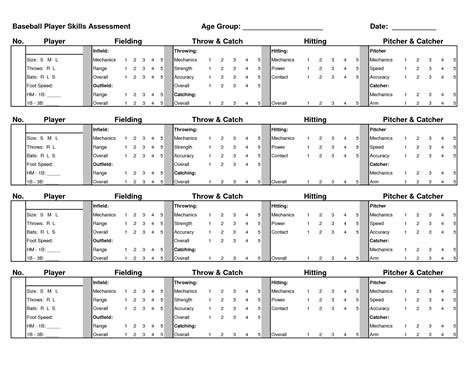 A professional softball season lasts for three months. Fastpitch Softball Player Evaluation Forms (With images ...