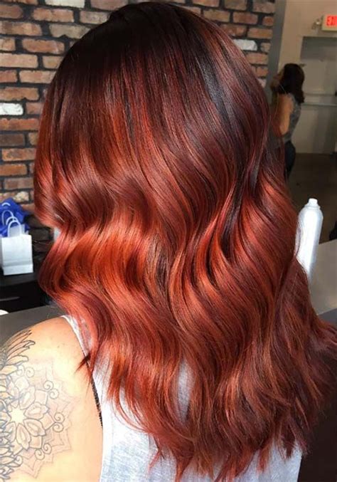 100 Badass Red Hair Colors Auburn Cherry Copper Burgundy Hair