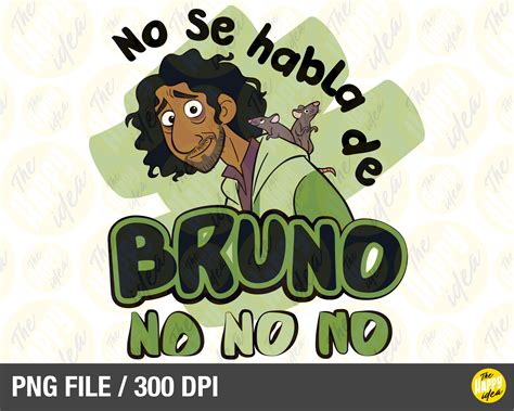 Encanto Bruno Png No Se Habla De Bruno Encanto Español Etsy España