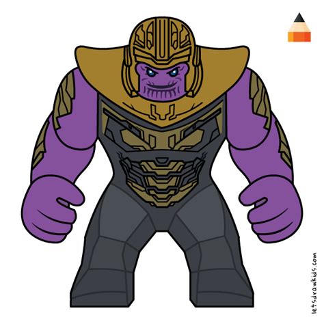 35 Lego Thanos Coloring Pages Information
