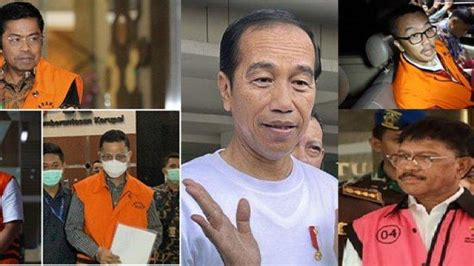 Inilah 5 Menteri Era Jokowi Yang Terjerat Korupsi Mulai Menpora Sampai