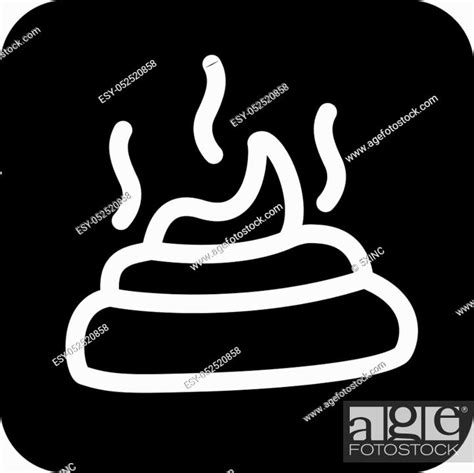 Large Pile Of Fresh Shit Vector Illustration Stock Vector Vector And