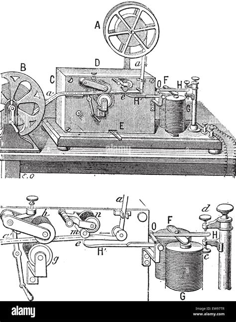 Morseapparat Stock Vektorgrafiken Kaufen Alamy