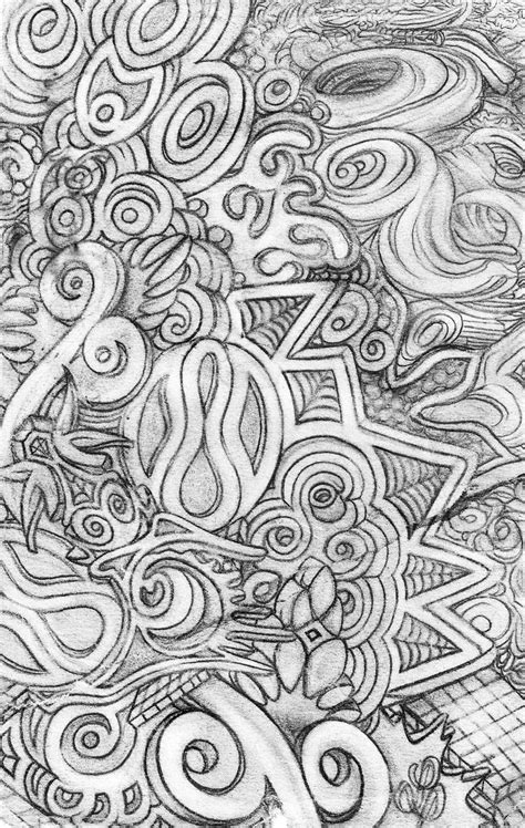 Psychedelic Visionary Urban Trippy Abstract Artwork Drawing By Hellp
