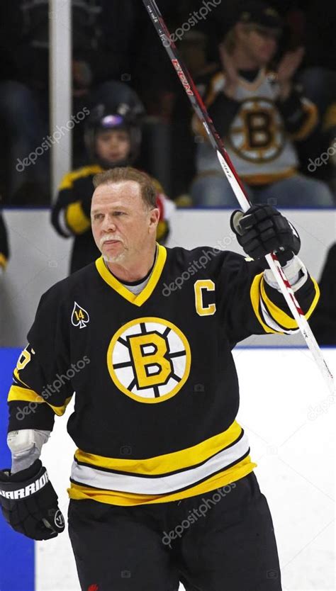 Boston Bruins Alumni Hockey Game Captain Rick Middleton Stock