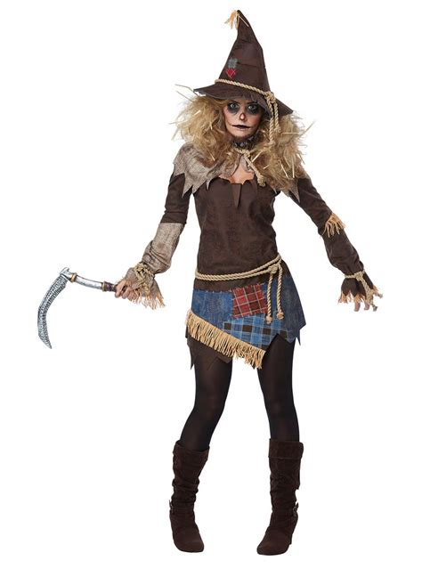 Disfraz De Espantapájaros Siniestro Para Mujer Halloween Costumes Women Scary Scary Halloween