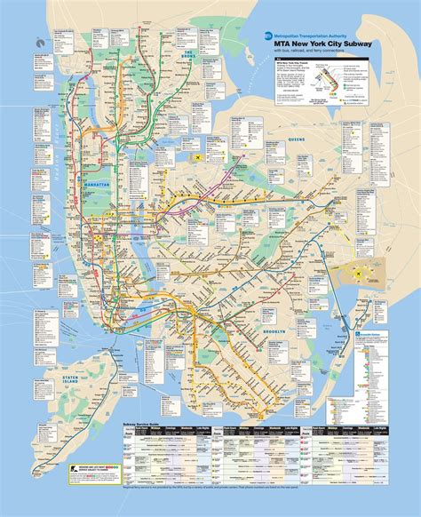30 New York City Map Pdf Maps Online For You