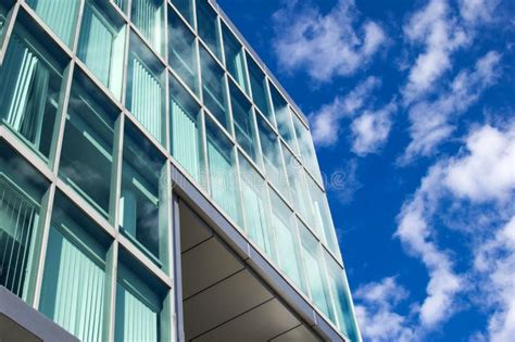 Office Building With Large Glass Windows Stock Photo Image Of Facade