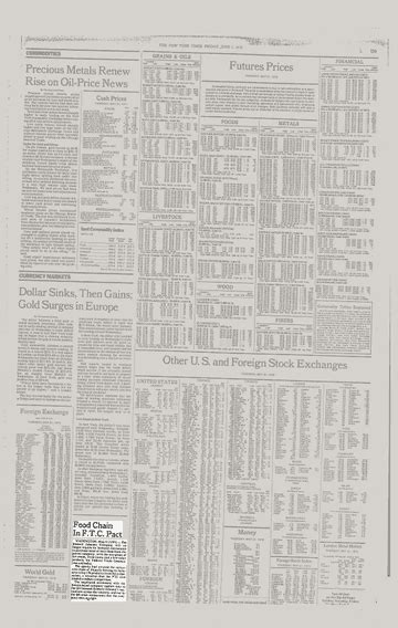 food chain in f t c pact the new york times