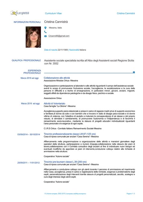 Type of resume and sample, cv format europass model. Europass CV