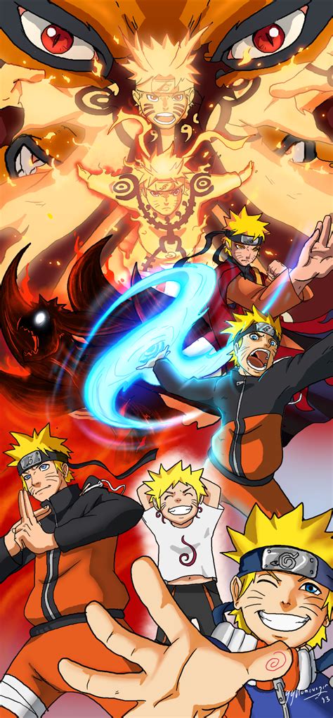 Evolution Of A Hero Naruto Uzumaki Daily Anime Art