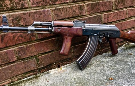 Wallpaper Weapons Tuning Machine Gun Weapon Kalashnikov Akm Assault Rifle For Mobile And