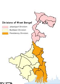 Divisions Of West Bengal