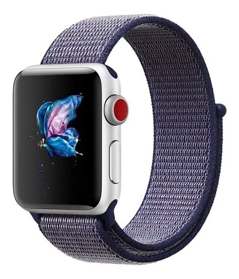 Correa Nylon Colores Compatible Para Reloj Apple Watch Cuotas Sin