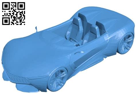 Sport Car B004530 File Stl Free Download 3d Model For Cnc And 3d