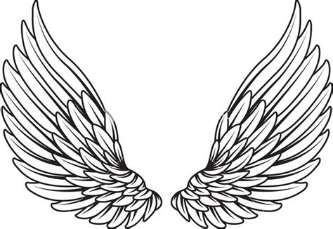 Wings Vector Element Stock Image Wing Neck Tattoo Angel Wings